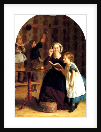 The Reading Lesson by Seymour Joseph Guy