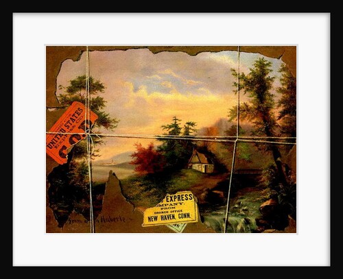 Torn in Transit, c.1890-95 by John Haberle