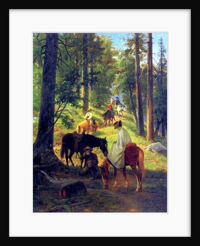 Return from Glacier Point, 1874 by William Hahn