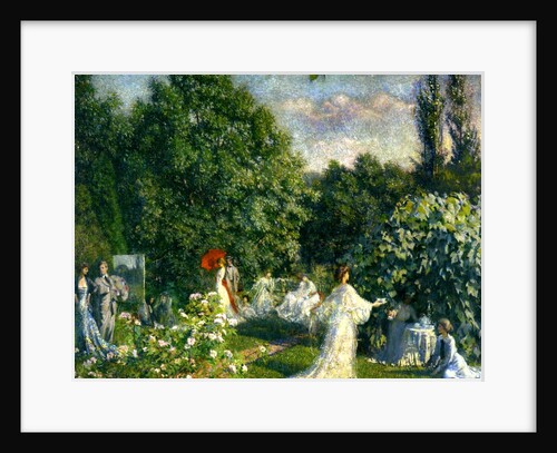 A Garden Party, c.1890-99 by Philip Leslie Hale