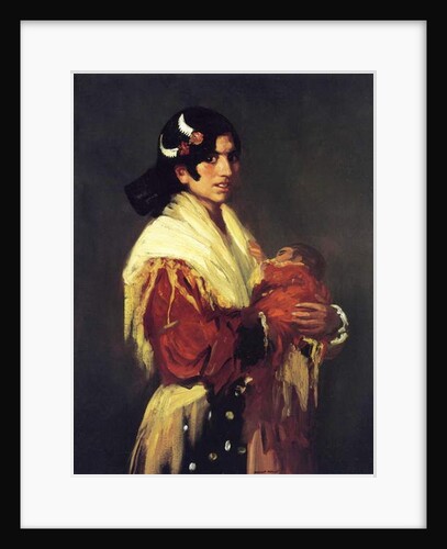 Gypsy and her Baby, 1906 by Robert Cozad Henri