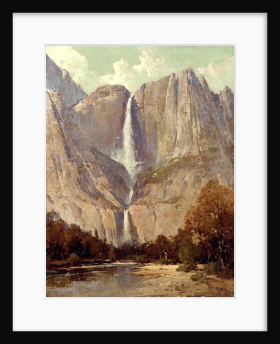 Bridalveil Fall, Yosemite by Thomas Hill