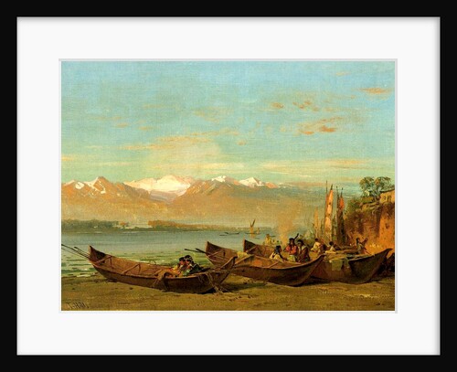 The Salmon Festival, Columbia River, c.1888 by Thomas Hill