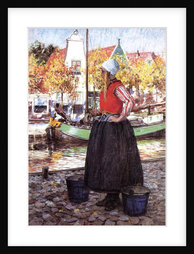 A Dutch Girl by George Hitchcock