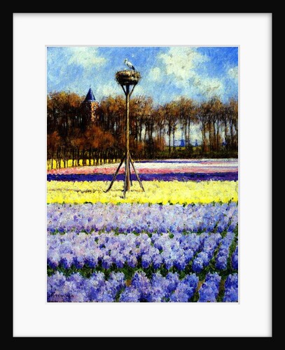 The Stork's Nest, Holland by George Hitchcock