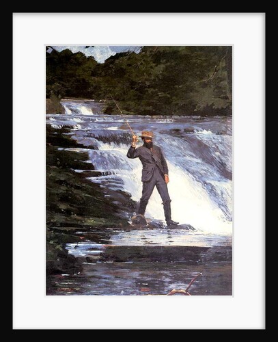 An Angler, 1874 by Winslow Homer