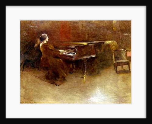 At the Piano, 1894 by John Alexander