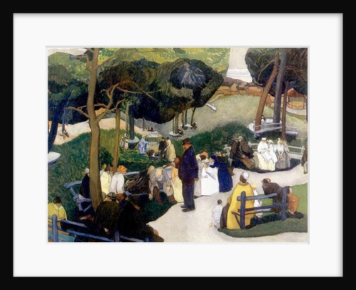 In the Park, 1922 by Anthony Angarola