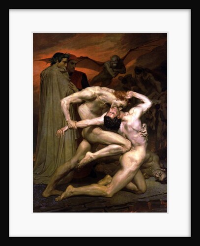 Dante and Virgil in Hell, 1850 by William-Adolphe Bouguereau