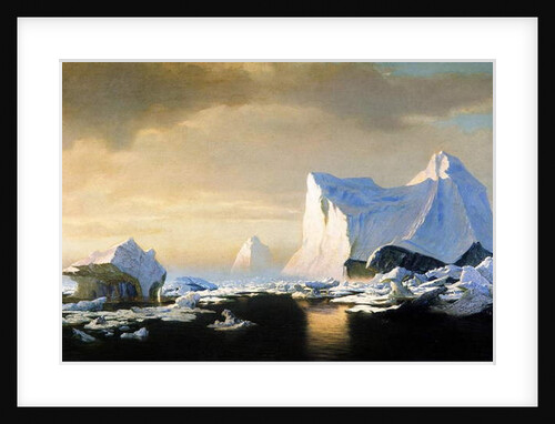 Icebergs, 1882 by William Bradford