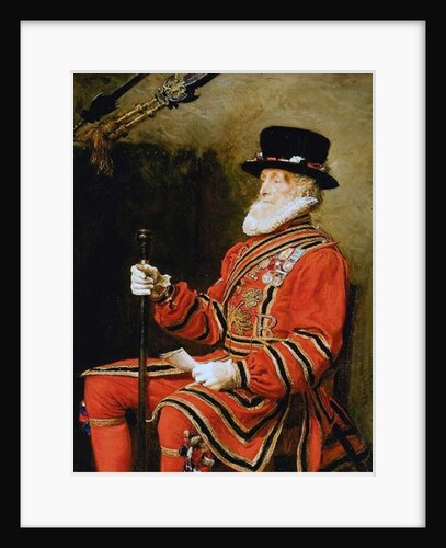 John Charles Montague, Yeoman of the Guard, 1876 by John Everett Millais