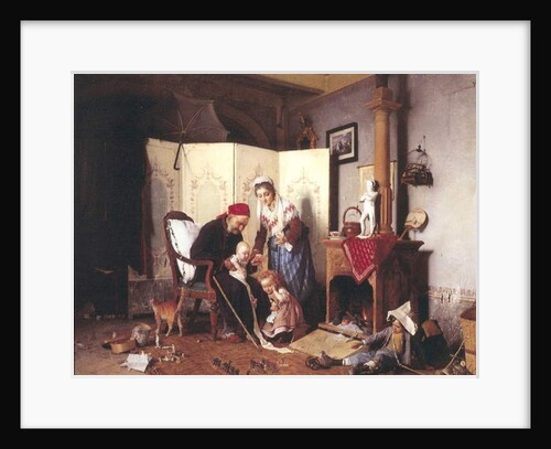 A Game of Soldiers, 1878 by Gaetano Chierici