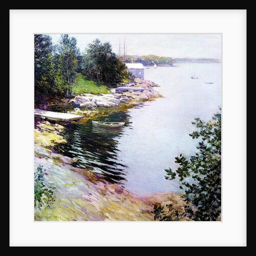 The Little White House, 1919 by Willard Leroy Metcalf