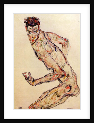 The Fighter, 1913 by Egon Schiele