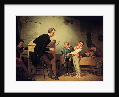 The Punishment, 1850 by Francis William Edmonds