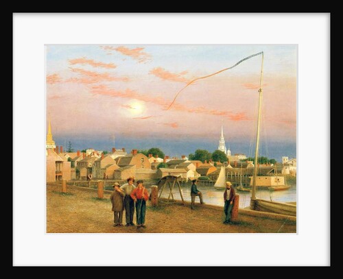 Newport, End of the Day, 1851 by George Harvey