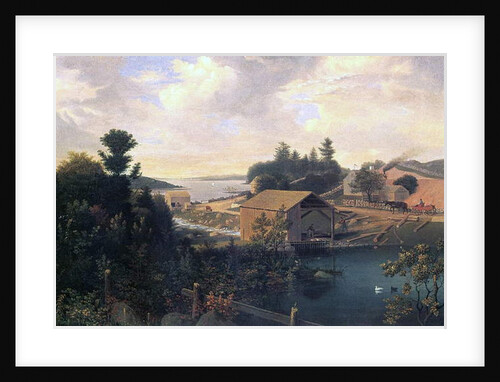 The Mill at Lanesville, 1849 by Fitz Henry Lane