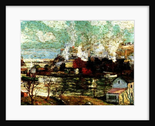 Spuyten Duyvil Creek, Brooklyn, New York, c.1914 by Ernest Lawson