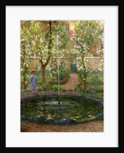 The Small Pond, 1905 by Henri Eugene Augustin Le Sidaner