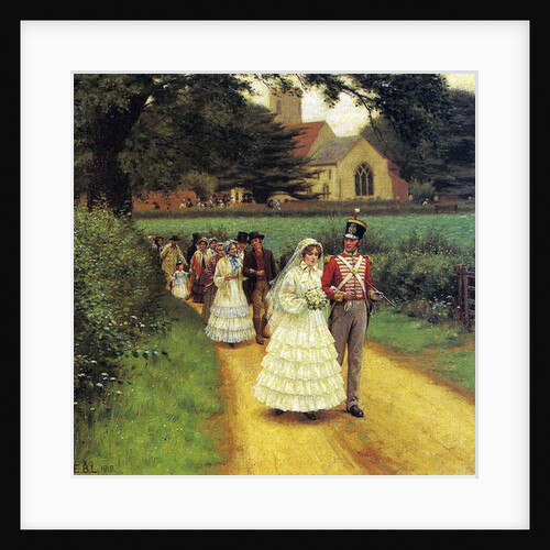The Wedding March, 1919 by Edmund Blair Leighton