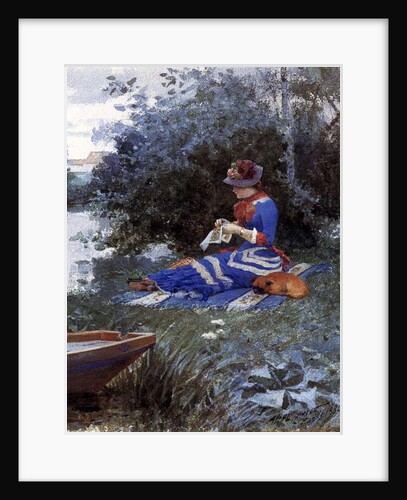 A Quiet Afternoon, 1880 by William Henry Lippincott