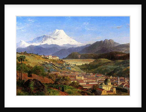 Rio Bamba, Ecuador, 1859 by Louis Remy Mignot