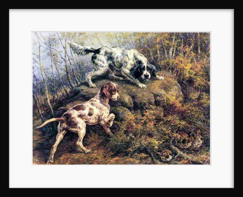 Pointer, Setter and Grouse by Edmund Henry Osthaus