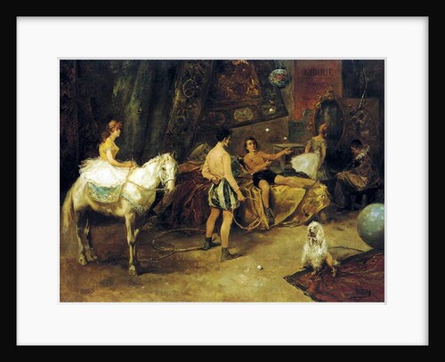 Paris, at the Cirque d'Hiver by Vicente de (after) Paredes