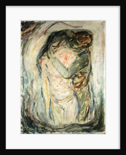 The Kiss, c.1910 by Edvard Munch