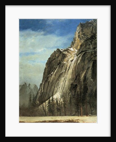 Cathedral Rocks, Yosemite, c.1872 by Albert Bierstadt