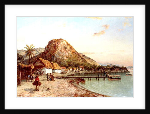 Coastal Scene, Jamaica, 1875 by Ralph Albert Blakelock