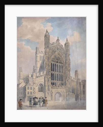 Bath Abbey by John Claude Nattes