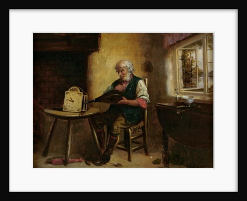 Cleaning the Clock, 1880 by G. J. Barnes