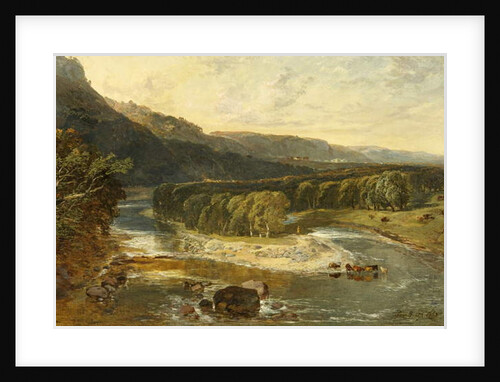 Bend of the River, 1858 by Samuel Bough