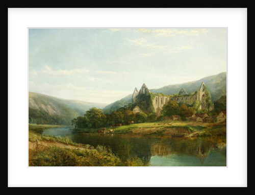 Tintern Abbey, 1861 by Henry Jutsum