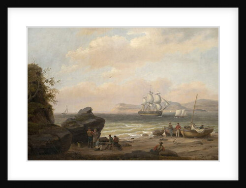 Marine View, 1835 by Thomas Birch