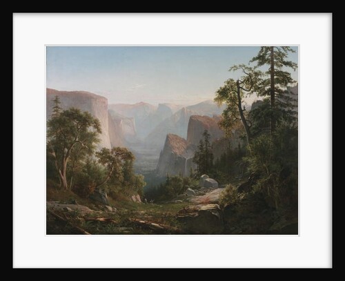 View of the Yosemite Valley, 1865 by Thomas Hill
