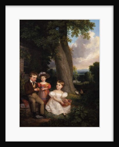 The Durand Children, 1832 by Asher Brown Durand