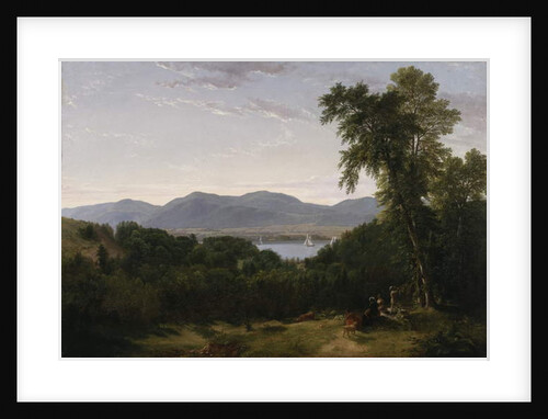 Beacon Hills on the Hudson River, 1852 by Asher Brown Durand