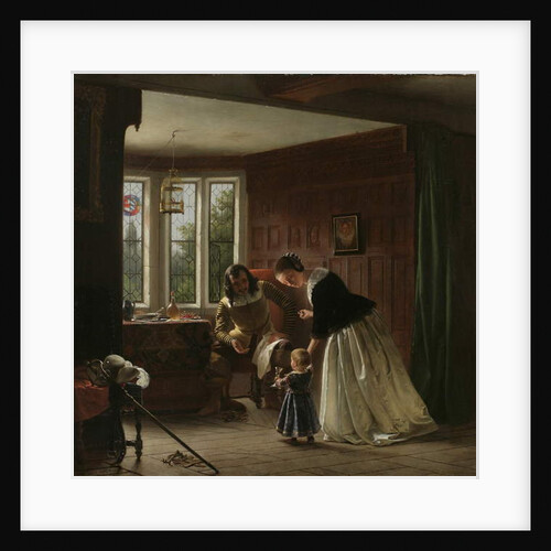 The Cavalier's Return, 1847 by Richard Caton Woodville