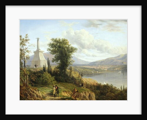Kosciuszko's Monument, West Point, 1845 by Victor de Grailly