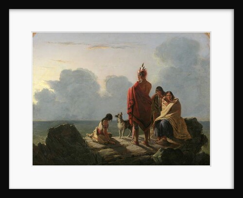 The Last of the Race, 1847 by Tompkins Harrison Matteson