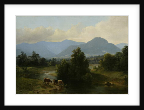 View of the Shandaken Mountains, New York, 1853 by Asher Brown Durand