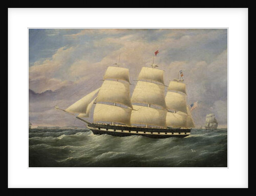 Clipper Ship 'American Eagle', 1856 by G. Dell