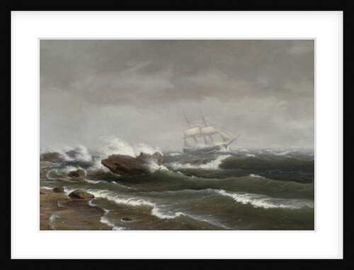 Ship in a Storm, 1841 by Thomas Birch