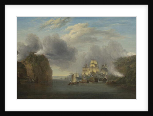 Forcing the Hudson River Passage, 1835 by William Joy