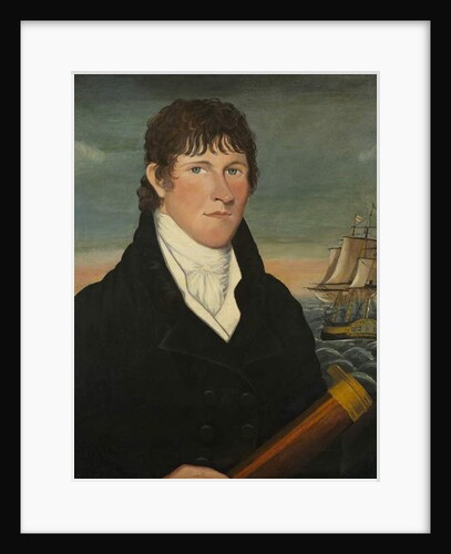 Captain David Bush, 1812 by American School