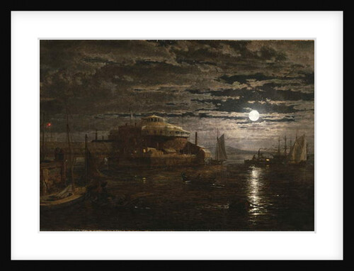 Castle Garden, New York City, 1859 by Jasper Francis Cropsey