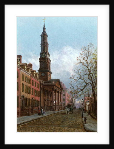 St. John's Church, Varick Street, New York, 1914 by Edward Lamson Henry