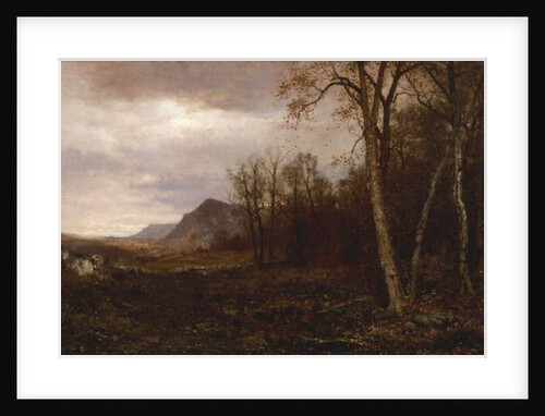Over The Hills and Far Away, 1878 by Jervis McEntee